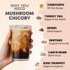 imageRYZE SUPERFOODS Mushroom Chicory with 6 Organic Adaptogenic Mushrooms Keto Decaf Coffee with Chicory Root for Energy Focus Digestion Immunity with Lions Mane Turkey Tail Shiitake 30 servings