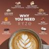 imageRYZE SUPERFOODS Mushroom Coffee Dark Roast 6 Adaptogenic Mushrooms ampamp Prebiotic Blend Instant Coffee Supports Energy Focus Digestion ampamp Immunity Lions Mane ampamp Turkey Tail 30 Servings