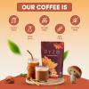 imageRYZE SUPERFOODS Mushroom Coffee USDA Organic with 6 Adaptogenic Mushrooms and MCT Oil USA Grown Instant Coffee for Better Energy Focus Digestion Immunity with Lions Mane ampamp Turkey Tail 30 servings635 Ounce Pack of 2