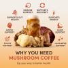 imageRYZE SUPERFOODS Mushroom Coffee USDA Organic with 6 Adaptogenic Mushrooms and MCT Oil USA Grown Instant Coffee for Better Energy Focus Digestion Immunity with Lions Mane ampamp Turkey Tail 30 servings635 Pack of 1