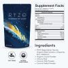 imageRYZE SUPERFOODS Mushroom Hot Cocoa Melatonin Sleep Supplement Keto Cocoa Powder with Reishi Mushroom Melatonin Glycine Cacao LTheanine Chicory to Help Fall Asleep and Stay Asleep 20 Servings
