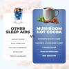 imageRYZE SUPERFOODS Mushroom Hot Cocoa Melatonin Sleep Supplement Keto Cocoa Powder with Reishi Mushroom Melatonin Glycine Cacao LTheanine Chicory to Help Fall Asleep and Stay Asleep 20 Servings