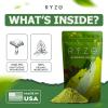 imageRYZE SUPERFOODS Mushroom Matcha USDA Organic with 6 Adaptogenic Mushrooms and CeremonialGrade Matcha for Energy Focus Digestion Immunity with Turkey Tail Shiitake Lions Mane 30 servings30 Servings