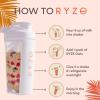 imageRYZE SUPERFOODS Mushroom Overnight Oats Oatmeal with 6 Adaptogenic Mushrooms and 20g GrassFed Whey Protein ampamp Chia Seeds Lions Mane Turkey Tail Shiitake Reishi Healthy Breakfast 14 servings