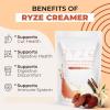 imageRYZE SUPERFOODS Probiotic Coffee Creamer with 6 Organic Adaptogenic Mushrooms ampamp Probiotics for Energy Focus Digestion with USA Grown Turkey Tail Shiitake Lions Mane Reishi Gluten Free 30 serving