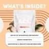 imageRYZE SUPERFOODS Probiotic Coffee Creamer with 6 Organic Adaptogenic Mushrooms ampamp Probiotics for Energy Focus Digestion with USA Grown Turkey Tail Shiitake Lions Mane Reishi Gluten Free 30 serving
